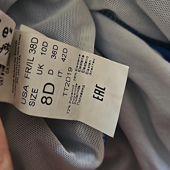 NEW Profile By Gottex Tutti Frutti Shirred Underwire One Piece Swim Bathing Suit - Picture 7 of 12